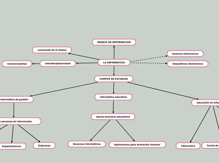 La Informatica Mind Map